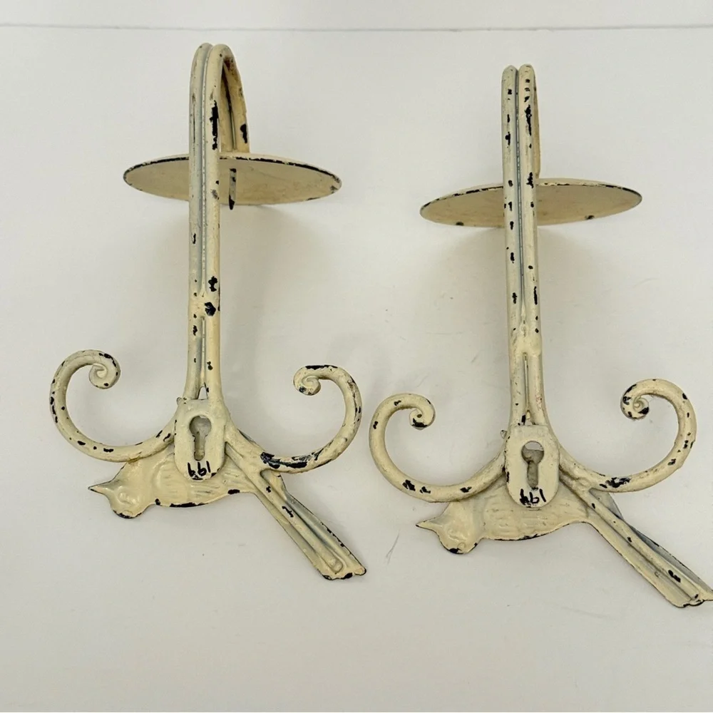 Vintage Bird Pillar Candle Wall Decor - Farmhouse Decor